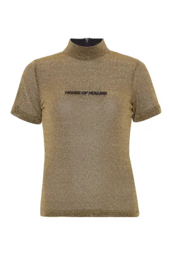 Gold Lurex Tee