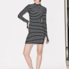 High Neck Bodycon Dress
