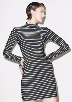 High Neck Bodycon Dress
