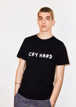 House of Holland @amberibarreche 'Cry Hard Laugh Harder' Tee