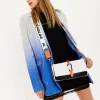 House Of Holland Black And White Crossbody Bag