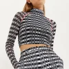 House Of Holland Black And White Top