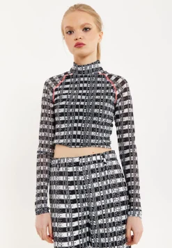 House Of Holland Black And White Top