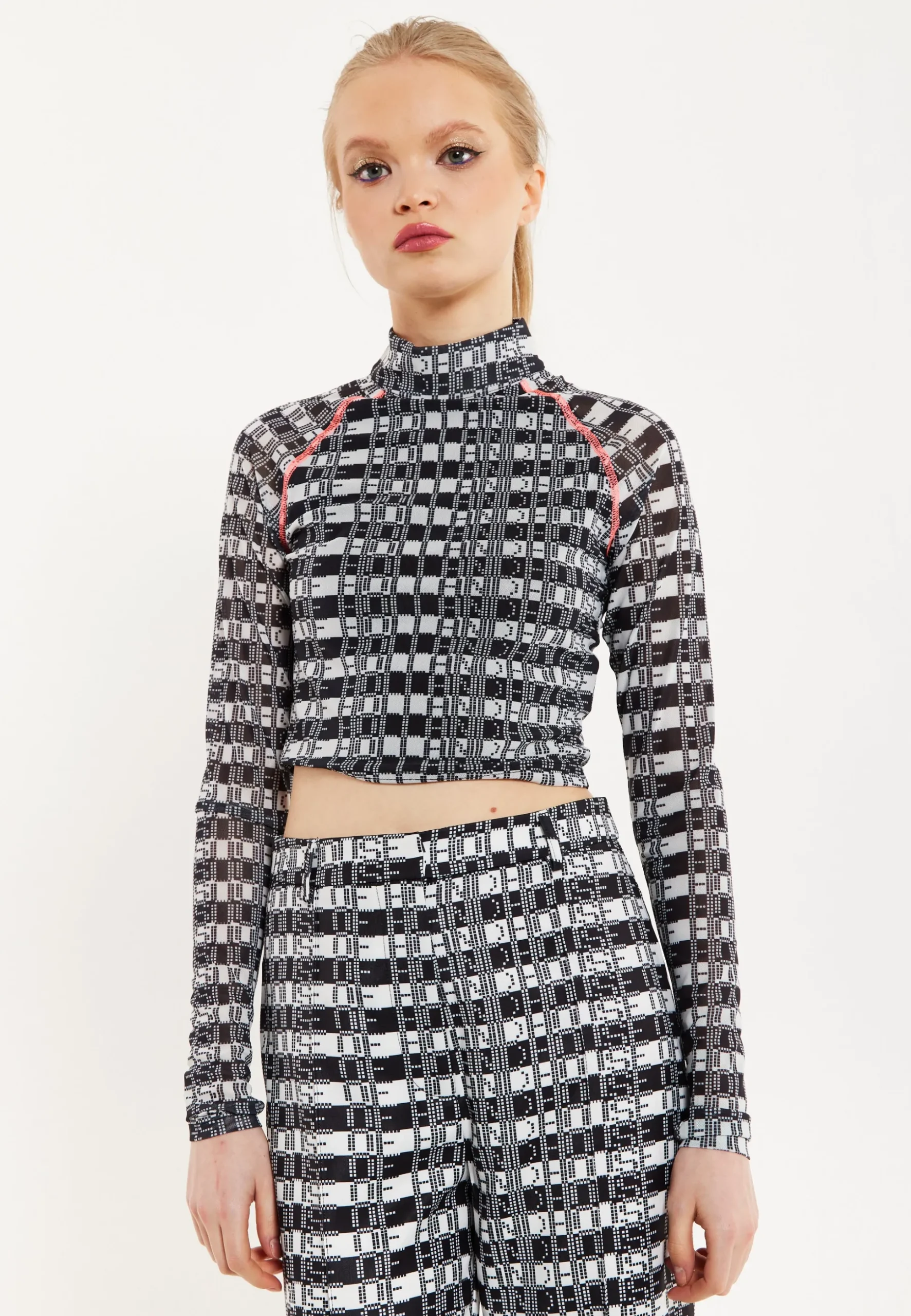 House Of Holland Black And White Top