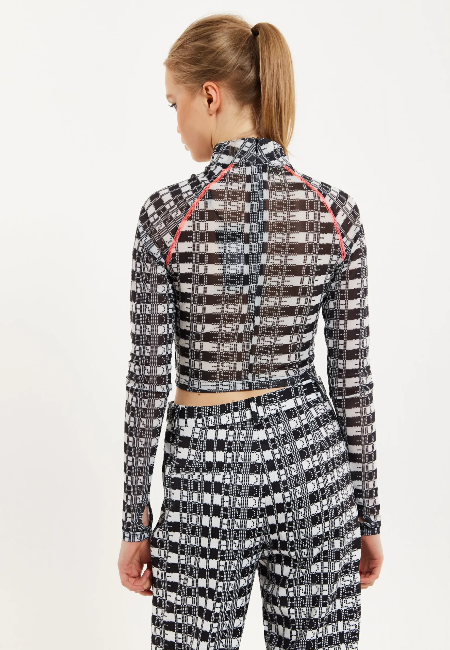 House Of Holland Black And White Top