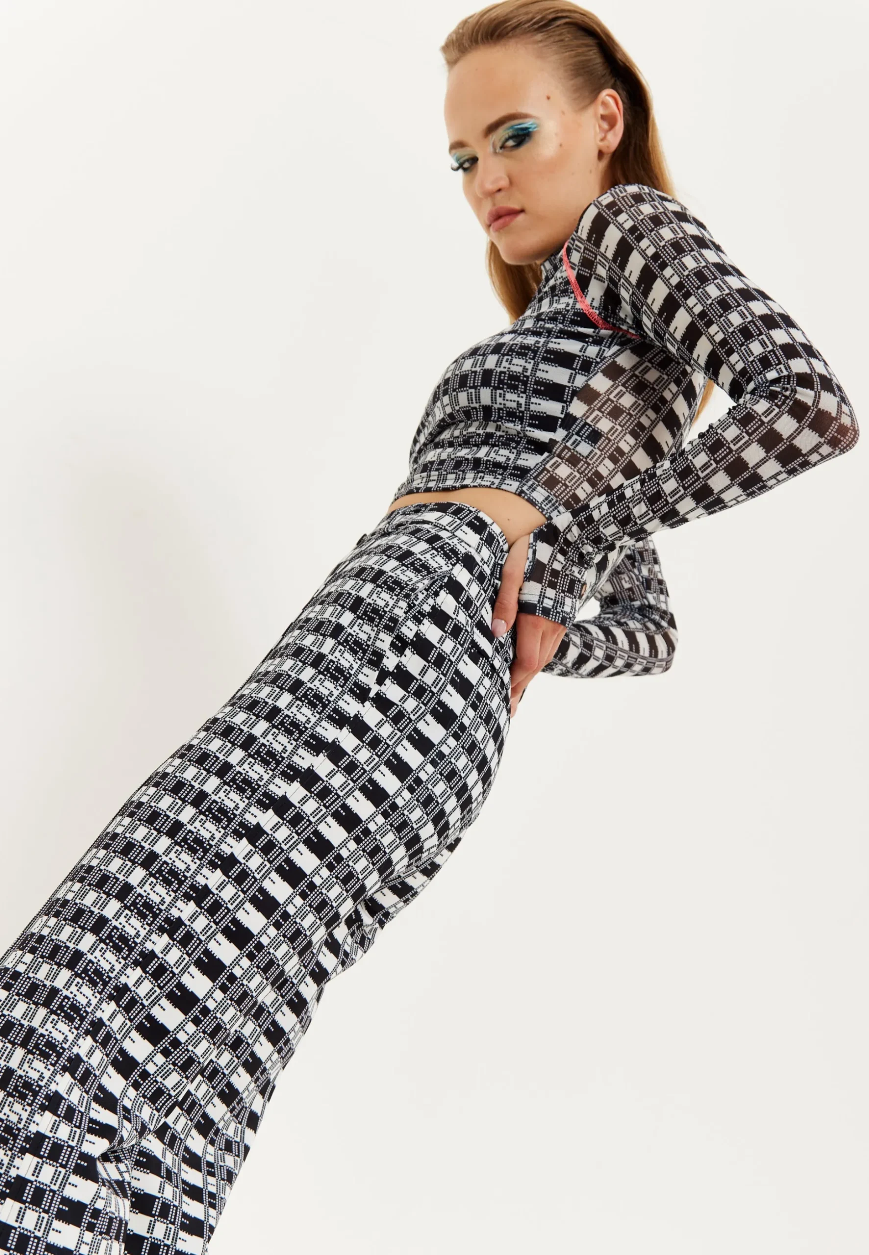 House Of Holland Black And White Top