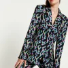 House Of Holland Black Flame Blazer