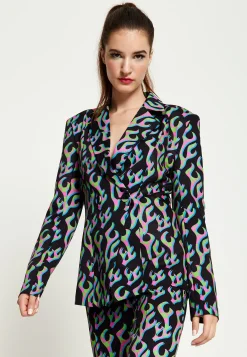 House Of Holland Black Flame Blazer