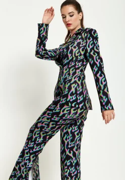 House Of Holland Black Flame Blazer