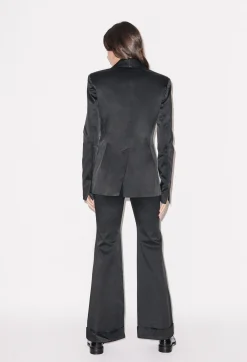 House of Holland Black Satin Tailored Jacket