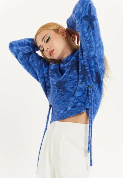 House Of Holland Blue Star Jumper