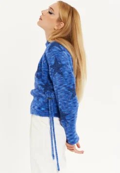 House Of Holland Blue Star Jumper