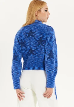 House Of Holland Blue Star Jumper