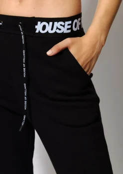 House of Holland branded logo waistband joggers