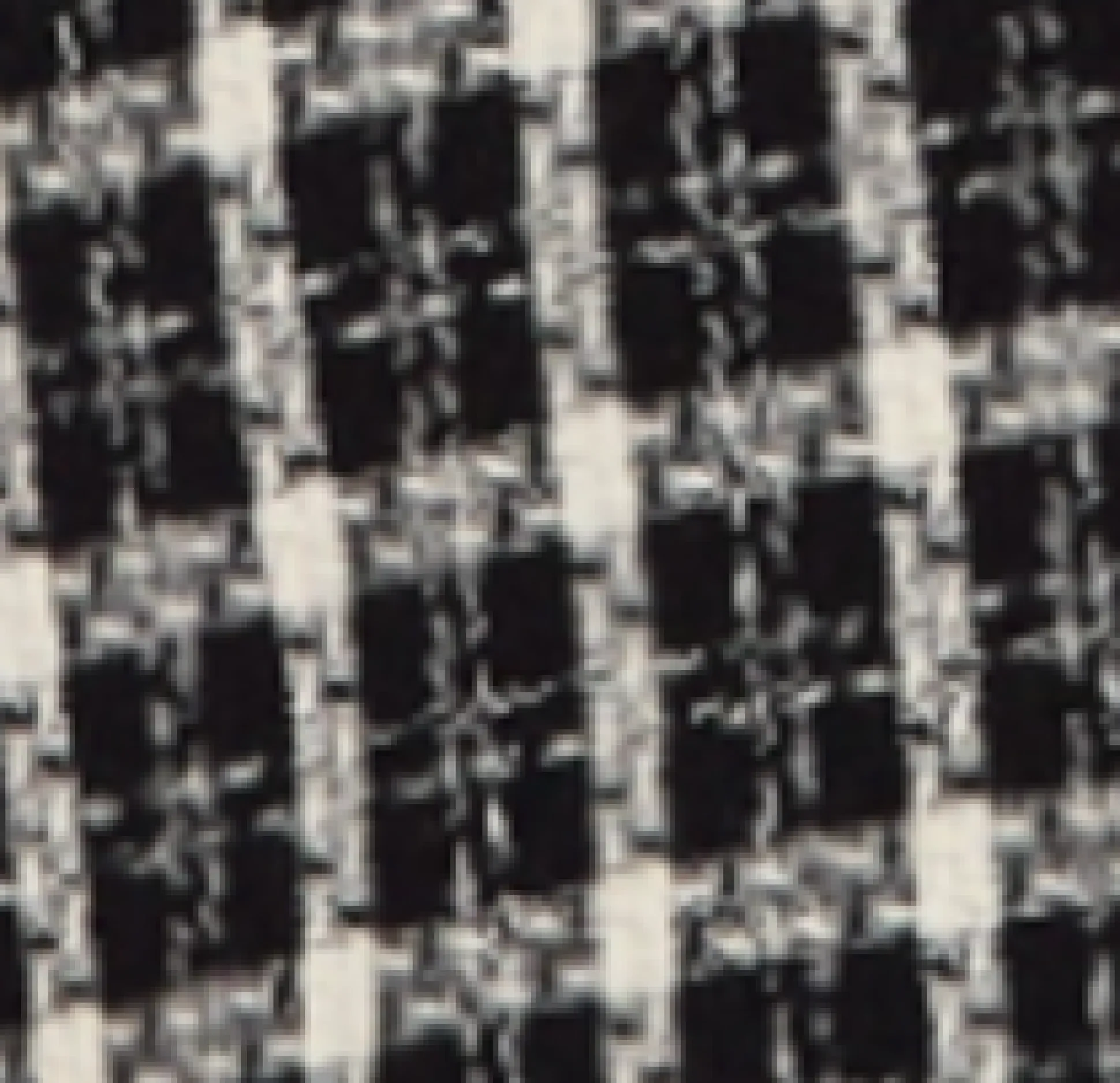 House of Holland Checked Blazer in Black&White
