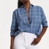 House of Holland Classic Blue Checked Shirt