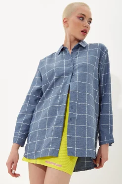 House of Holland Classic Blue Checked Shirt