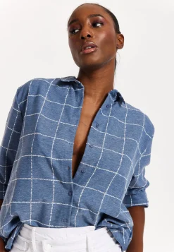 House of Holland Classic Blue Checked Shirt