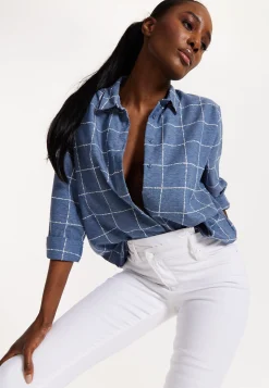 House of Holland Classic Blue Checked Shirt