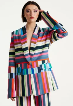 House Of Holland Colour Bar Blazer
