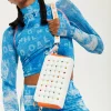 House Of Holland Colourful Stud Detail Crossbody Bag In White