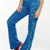 House Of Holland Duo Trouser In Blue