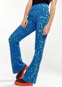 House Of Holland Duo Trouser In Blue