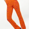 House Of Holland Duo Trouser In Orange