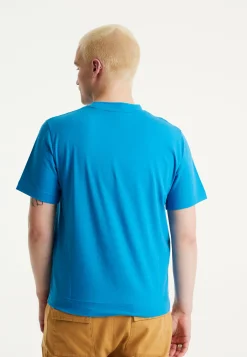 House Of Holland Electric Blue Transfer Printed T-shirt