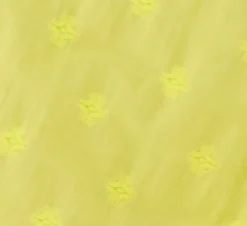 House of Holland Embroidered Yellow Cotton Shirt
