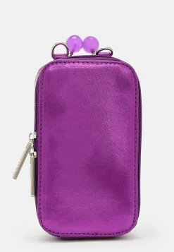House Of Holland Flame Crossbody Bag With Clip Closure