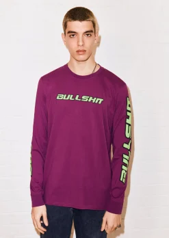 House of Holland @hattiestewart 'Bullshit' Long Sleeve Tee