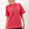 House of Holland Hot Pink Transfer Printed T-Shirt