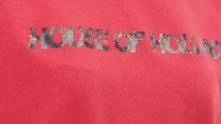 House of Holland Hot Pink Transfer Printed T-Shirt