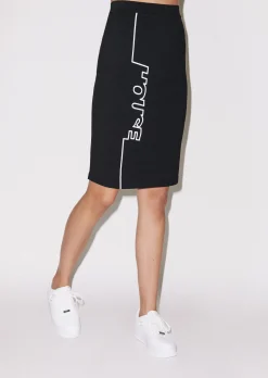 House of Holland House Bodycon Midi Skirt