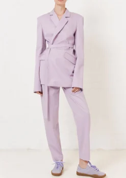 House Of Holland Lilac Tailored Trouser