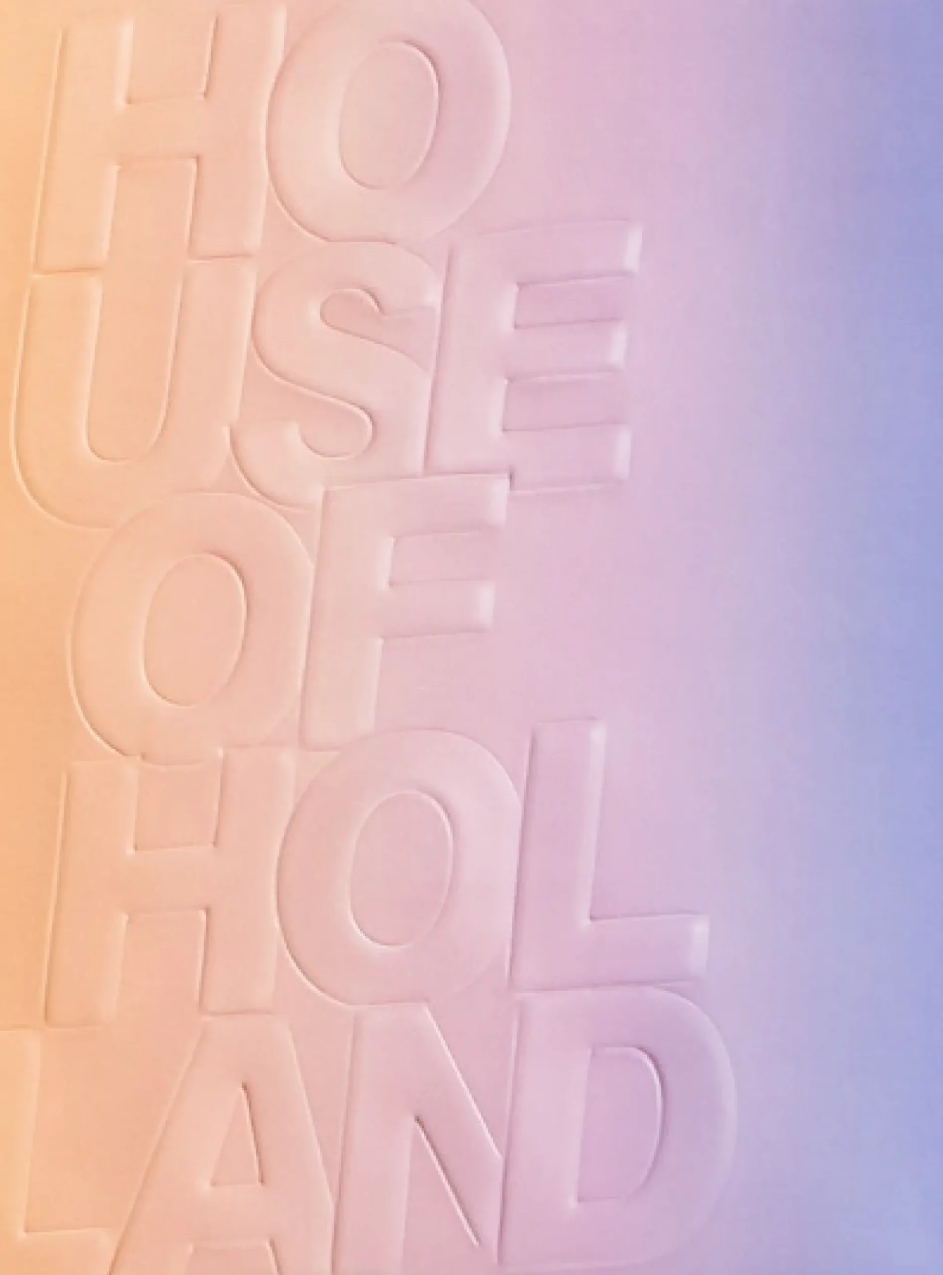 House Of Holland Logo Embossed Crossbody Bag