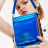 House Of Holland Multi-Pocket Crossbody Bag Blue