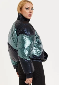 House of Holland Muted Oversized Puffer Coat