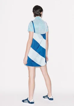 House of Holland Muted Panelled Slit Dress