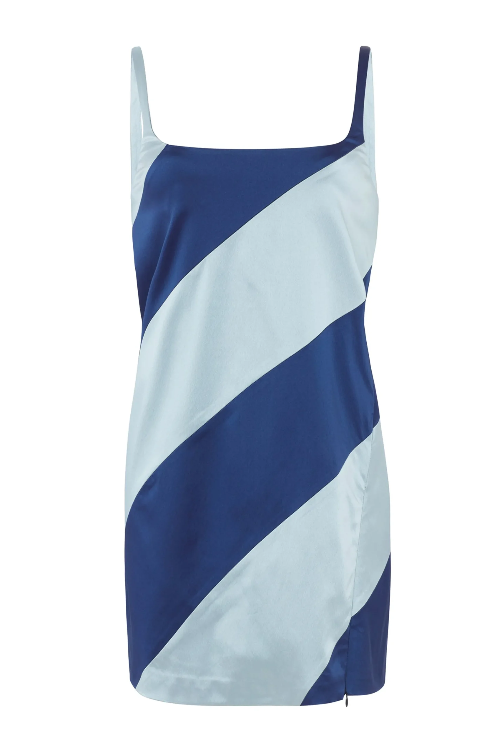 House of Holland Muted Panelled Slit Dress