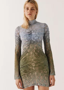 House of Holland Ombre Lace Mini Dress