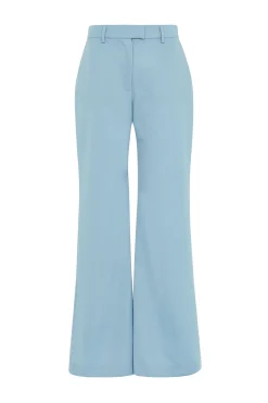 House of Holland Pale Blue Wide Leg Trouser