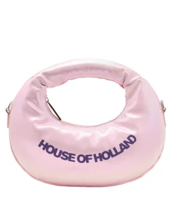 House Of Holland Pink Cloud Crossbody Bag
