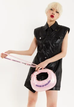 House Of Holland Pink Cloud Crossbody Bag