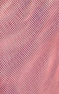House Of Holland Pink Fishnet Maxi Dress