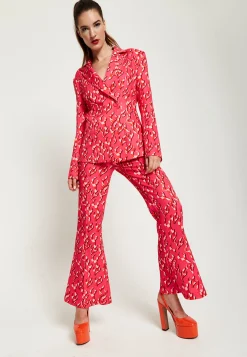 House Of Holland Pink Flame Clashing Colours Blazer