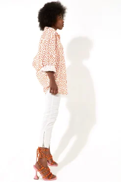 House of Holland Polka Dot Oversized Shirt Dress