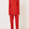 House of Holland Red Tailored Trouser