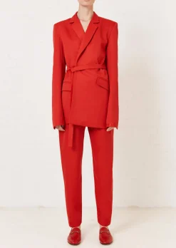 House of Holland Red Tailored Trouser
